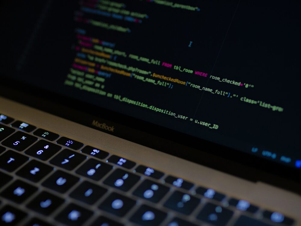 image the shows coding on a computer screen