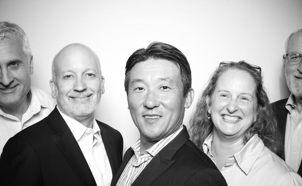 Clarity's partners posing for photo at Open House 2023