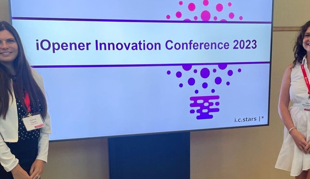 Clarity team at the i.c. stars iOpener Innovation Conference 2023